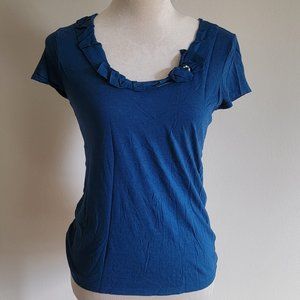 Ann Taylor Blue Top